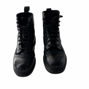 Dr. Martens 1460 Iconic Classic Black Leather Men's Ankle Lace-Up Rugged Boots